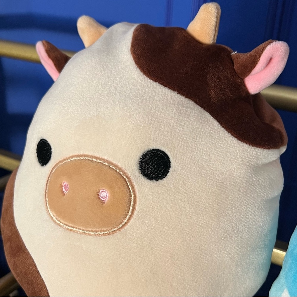 Squishmallows Flip-A-Mallow Mellie & Ronnie - Cow & Milk Pic - Picture 2 of 5